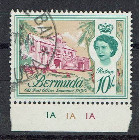 Image of Bermuda SG 178w FU British Commonwealth Stamp
